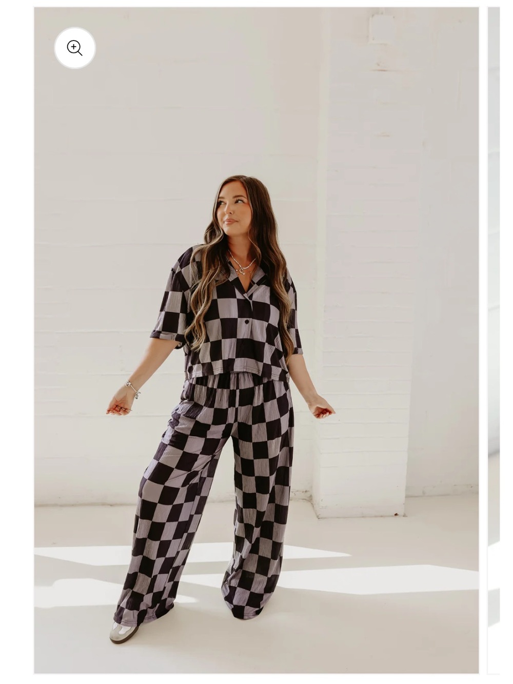 Bourbon & Belles checkmate set black & charcoal - Picture 4 of 4